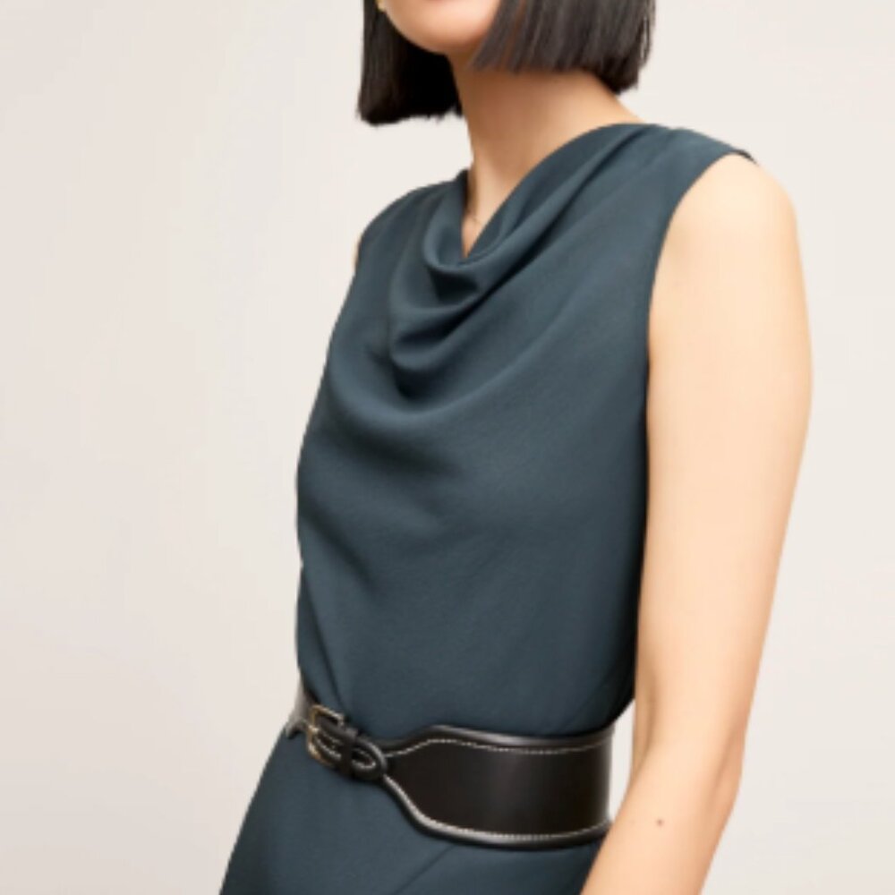 The Priya Dress - Eco Heavy Soft Wave - Ocean - XL - NWT